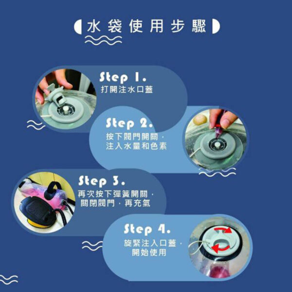 第二代 球形15公斤 負重健身水袋：圖片 8